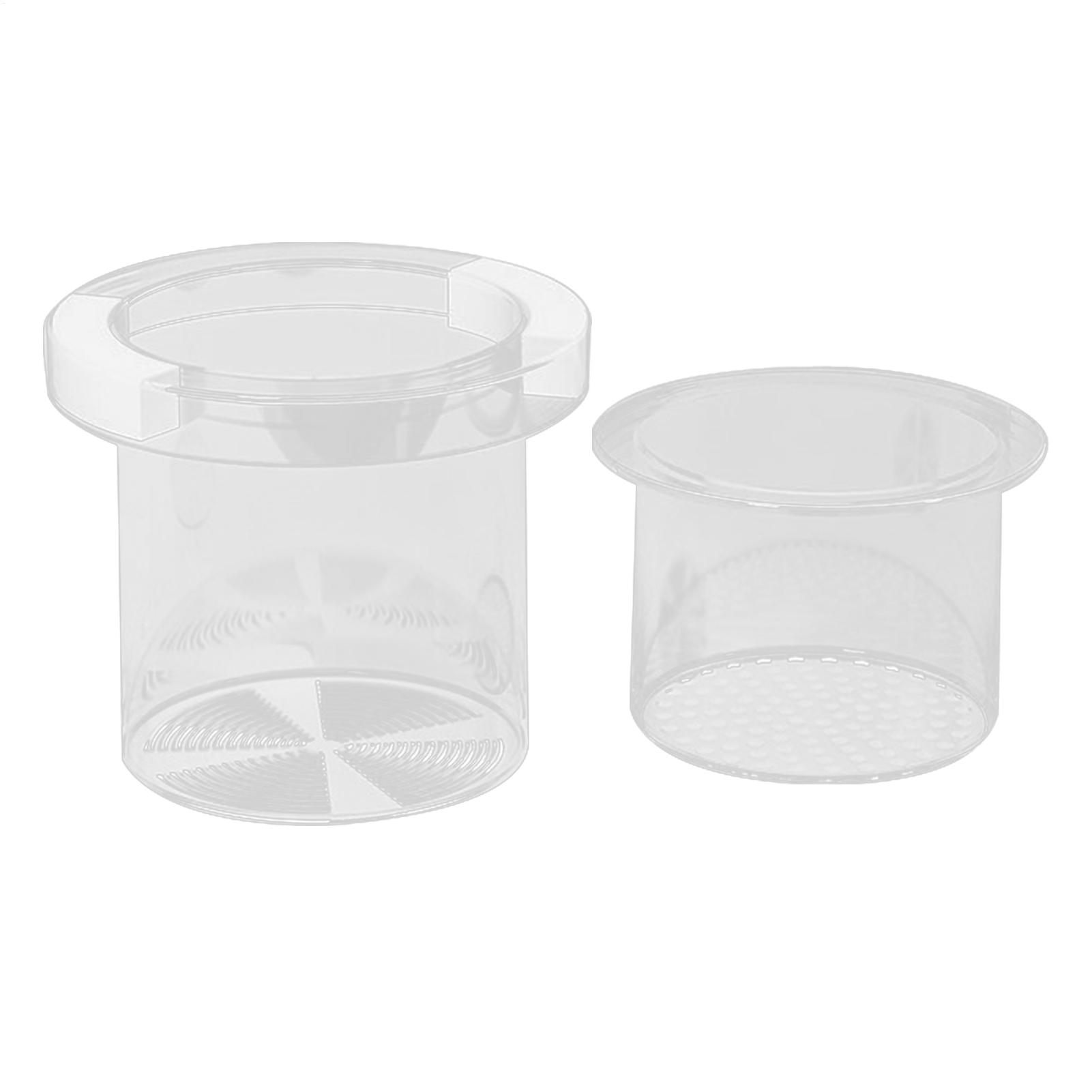 Betta Fish Tank - Contenitore Resistente per l'Allevamento dei Pesci,