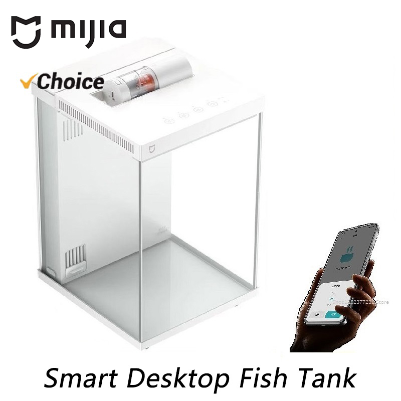 Xiaomi Aquarium Fish Tank - Acquario da Tavolo Intelligente Mijia 10L,
