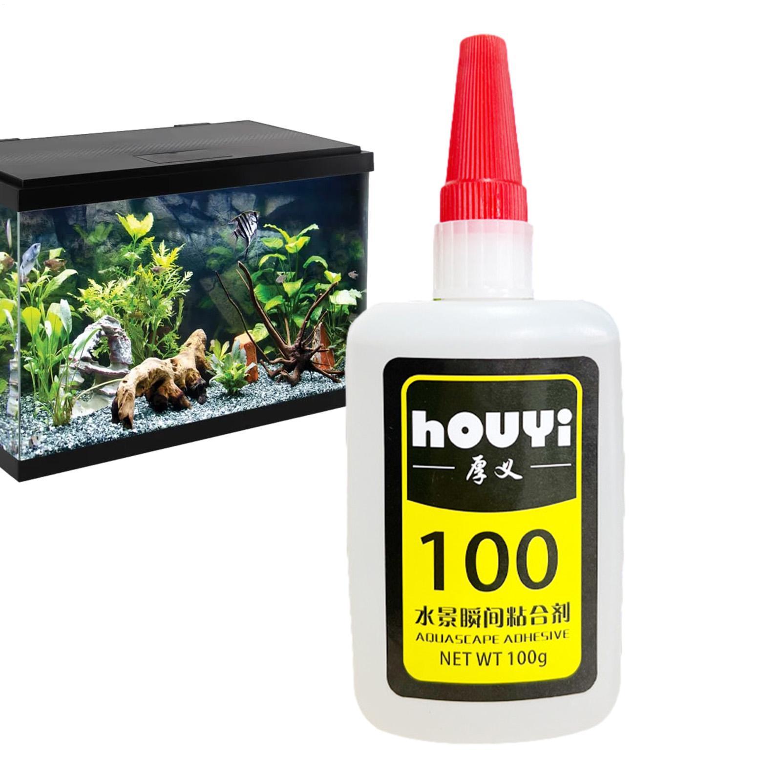 Aquarium Plants - 50/100g Colla istantanea trasparente Aquascaping Adesivo
