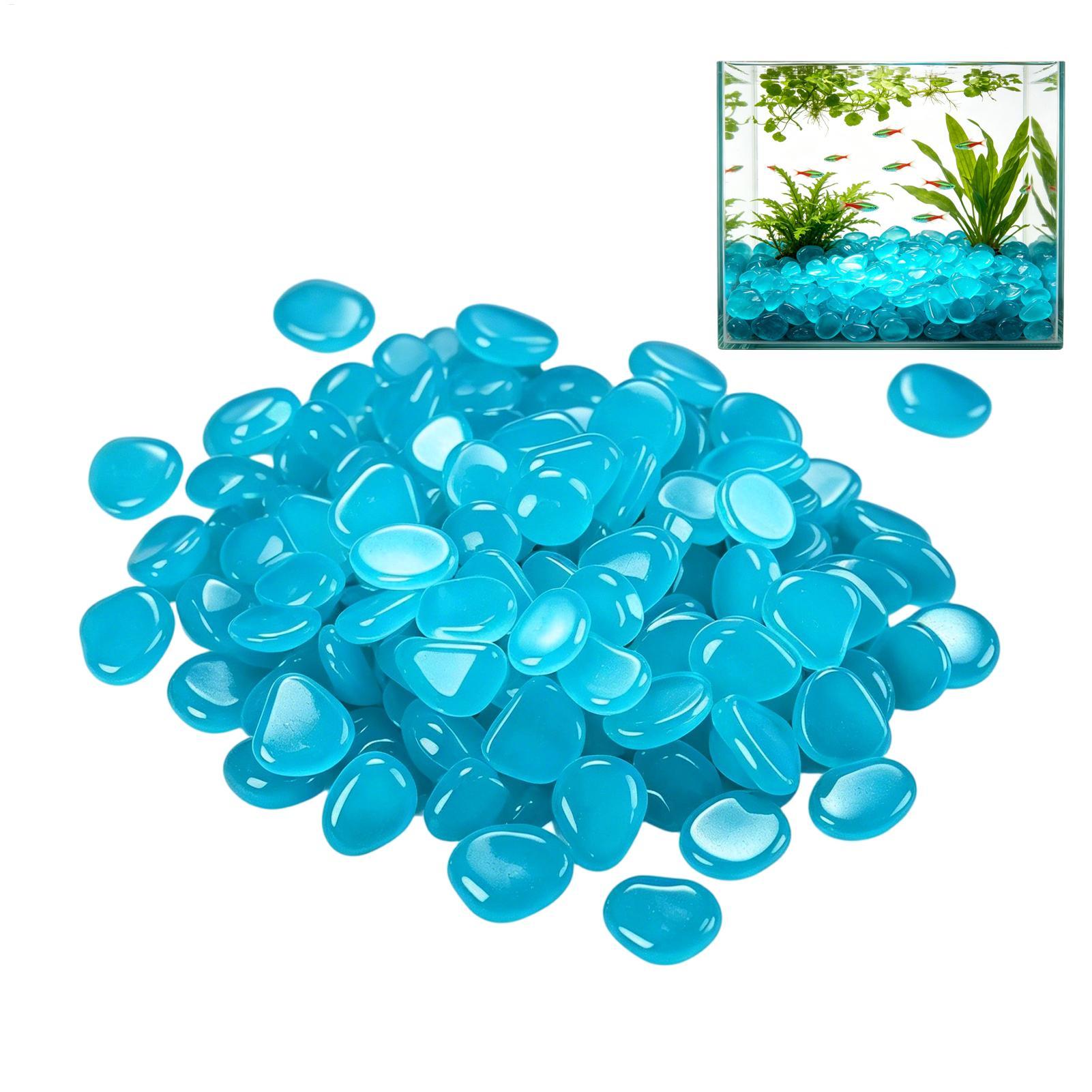 Fish Tank Gravel - 300 Pezzi di Pietre Luminose in