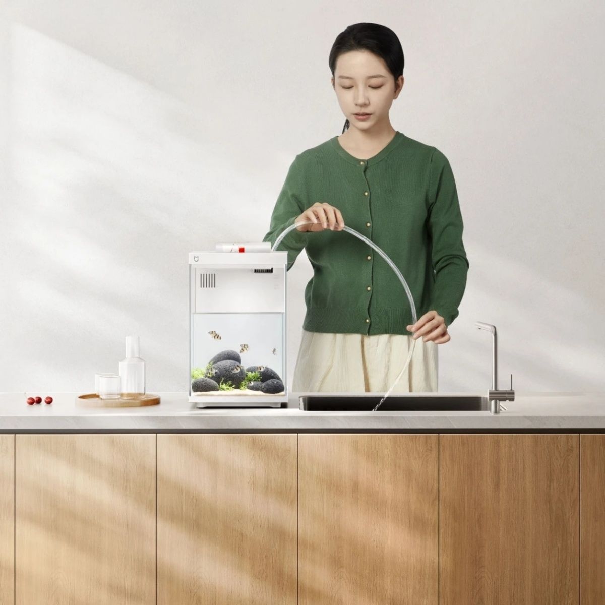 Acquario da Tavolo Intelligent - Xiaomi Aquarium Fish Tank recensione e prezzo