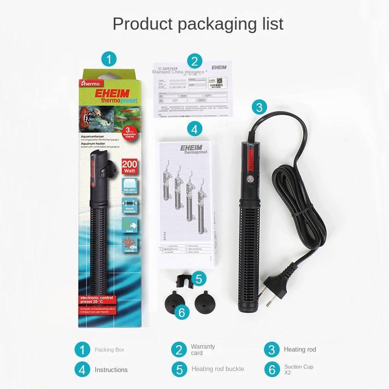 EHEIM-Asta riscaldante con con - Fish Tank Heater recensione e prezzo