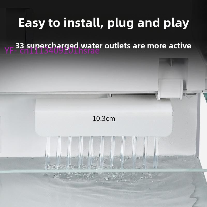 Parti di modifica per il getto - Xiaomi Aquarium Fish Tank recensione e prezzo