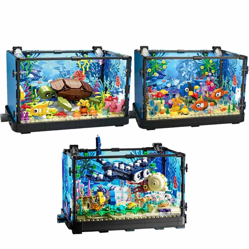 Set di blocchi da costruzione  - Fish Aquarium Home recensione e prezzo