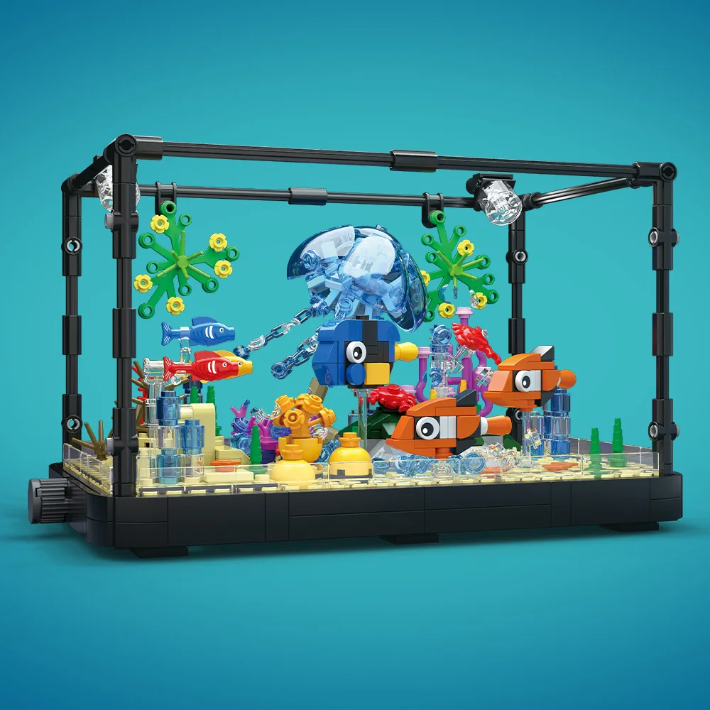 Set di blocchi da costruzione  - Fish Aquarium Home recensione e prezzo