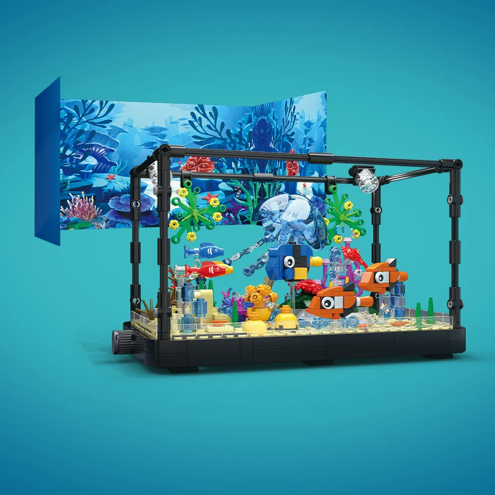 Set di blocchi da costruzione  - Fish Aquarium Home recensione e prezzo