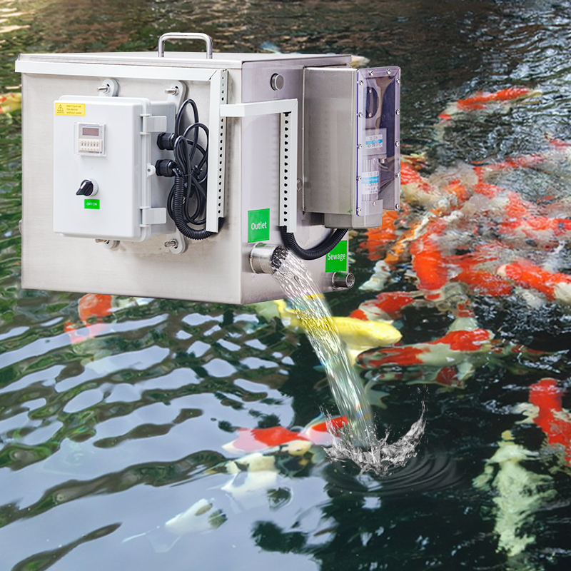 Home Piccolo filtro a tamburo  - Fish Aquarium Home recensione e prezzo