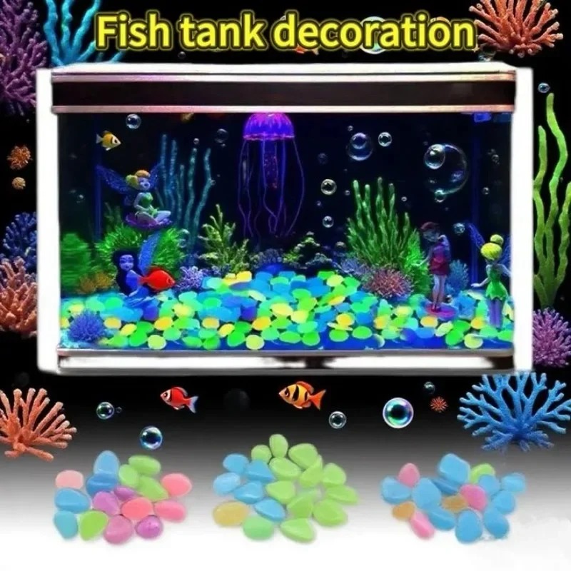 100-1000PCS Pietra luminosa Gi - Fish Tank Gravel recensione e prezzo