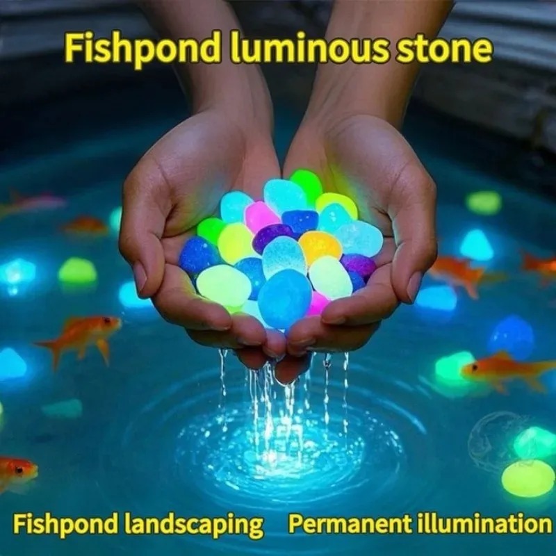100-1000PCS Pietra luminosa Gi - Fish Tank Gravel recensione e prezzo